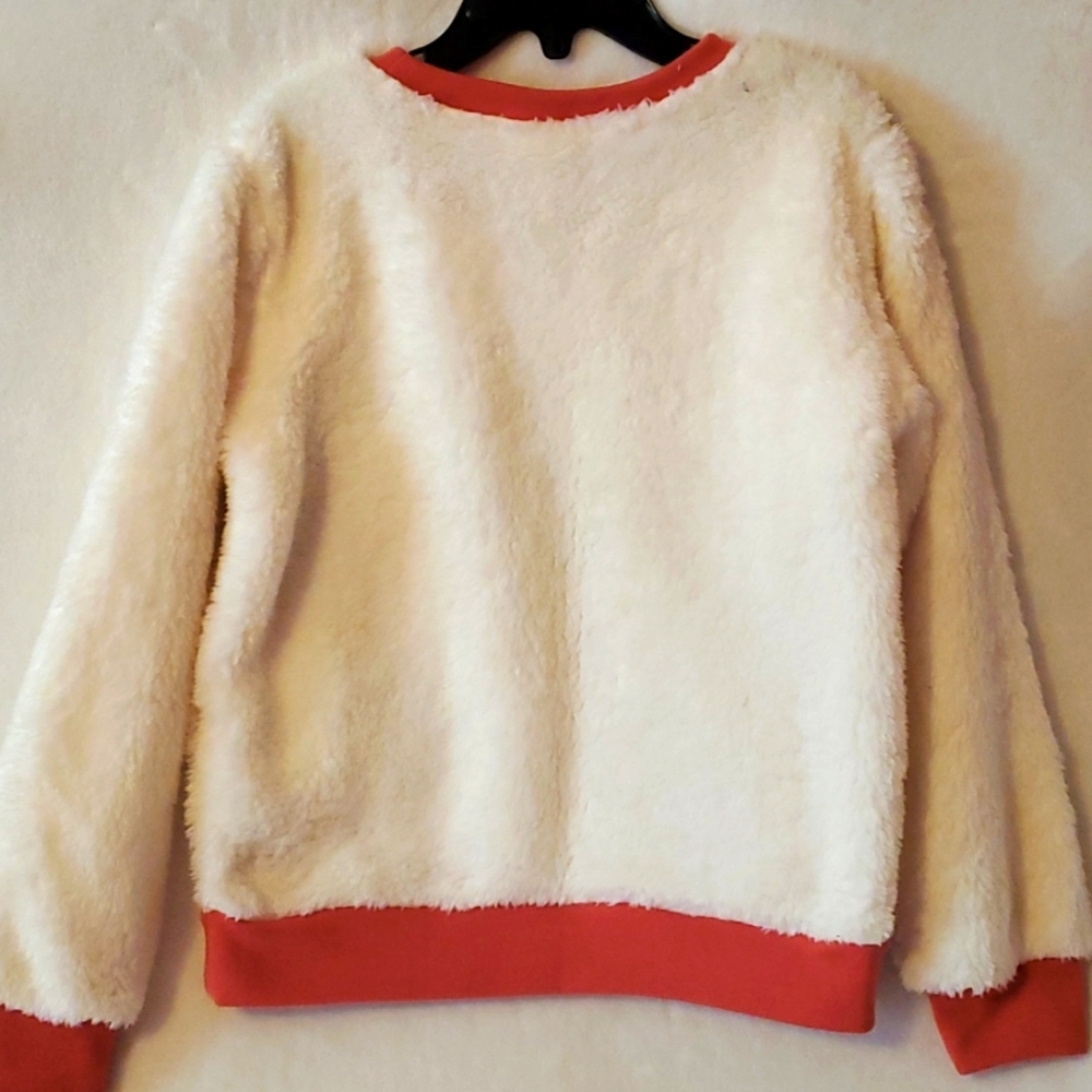 💜 3/$10 NWOT Disney sherpa sweater - Picture 4 of 6